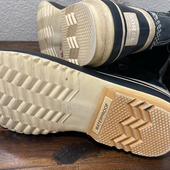 Sorel Joan Of Arctic Tall Boots Black waterproof Women's Size 9.5 winter - Picture 17 of 17